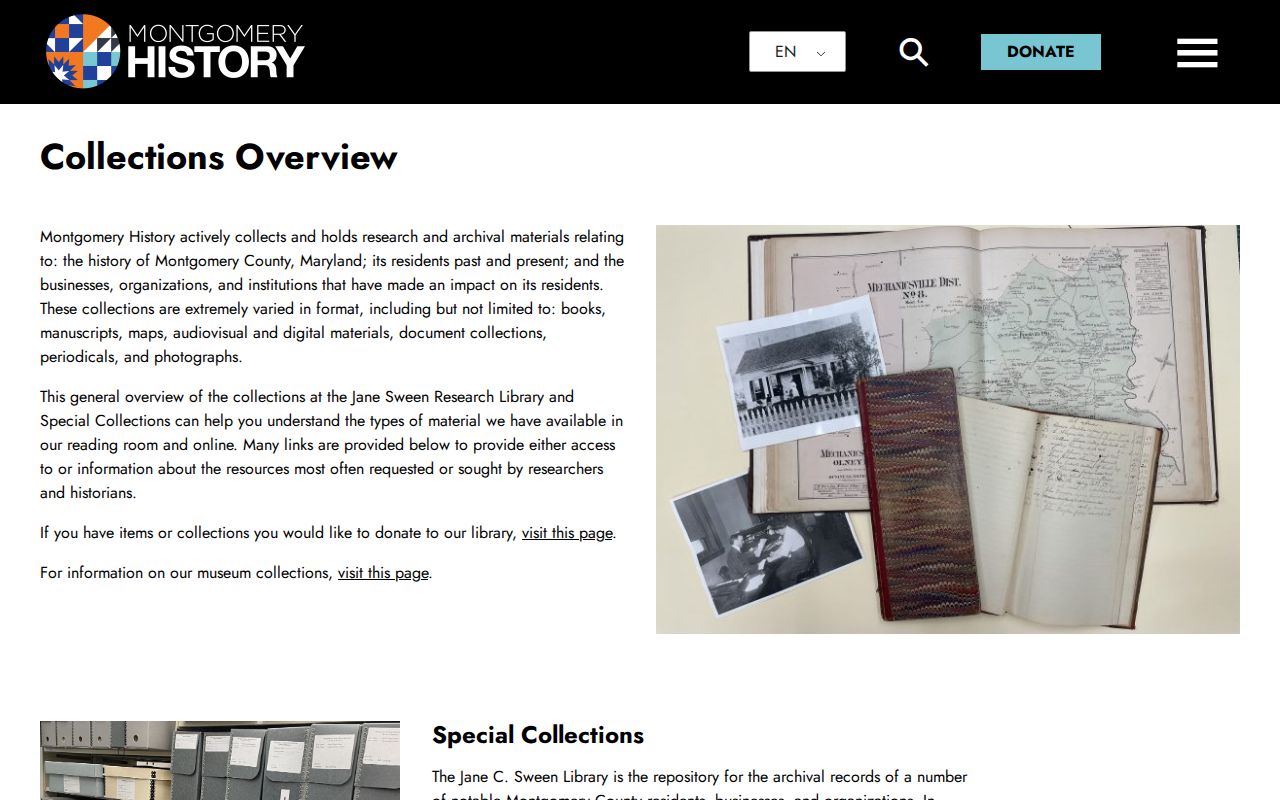 North Potomac people search in Montgomery History local collections