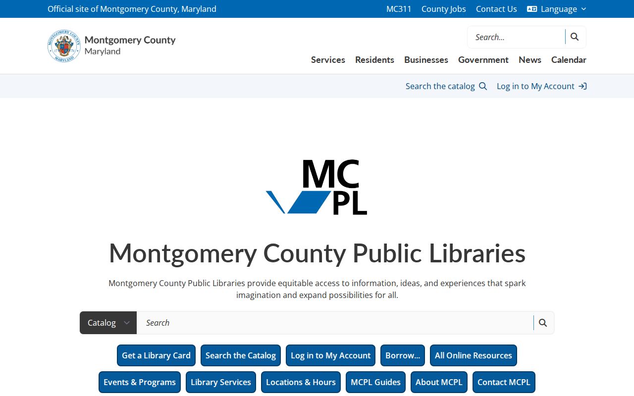 North Potomac public records research through Montgomery County Public Libraries